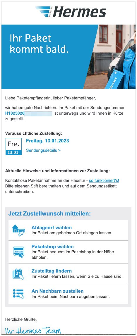 hermes paketankündigung fake mail|fedex und Hermes scam.